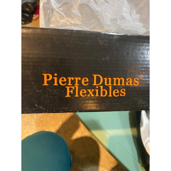 Pierre Dumas Flexibles Memory Foam Black 8.5  Flat Shoes NIB high end lo… - Picture 7 of 8